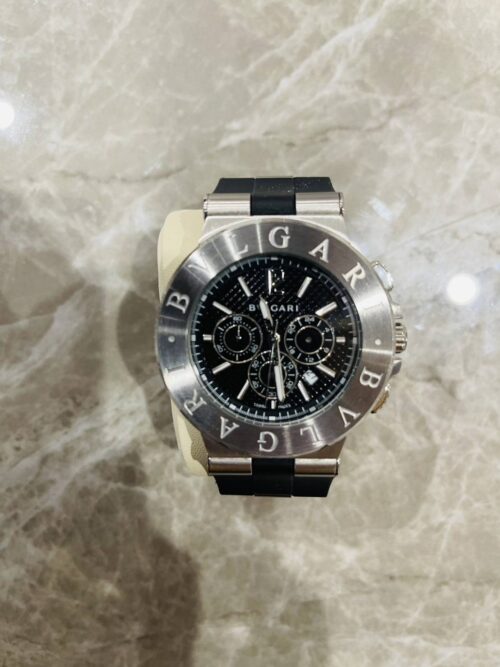 ブルガリ　ディアゴノ クロノグラフ